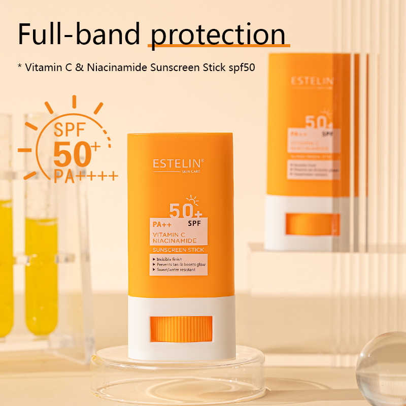 Estelin Vitamin C & Niacinamide Sunscreen Stick (20g) - Image 2