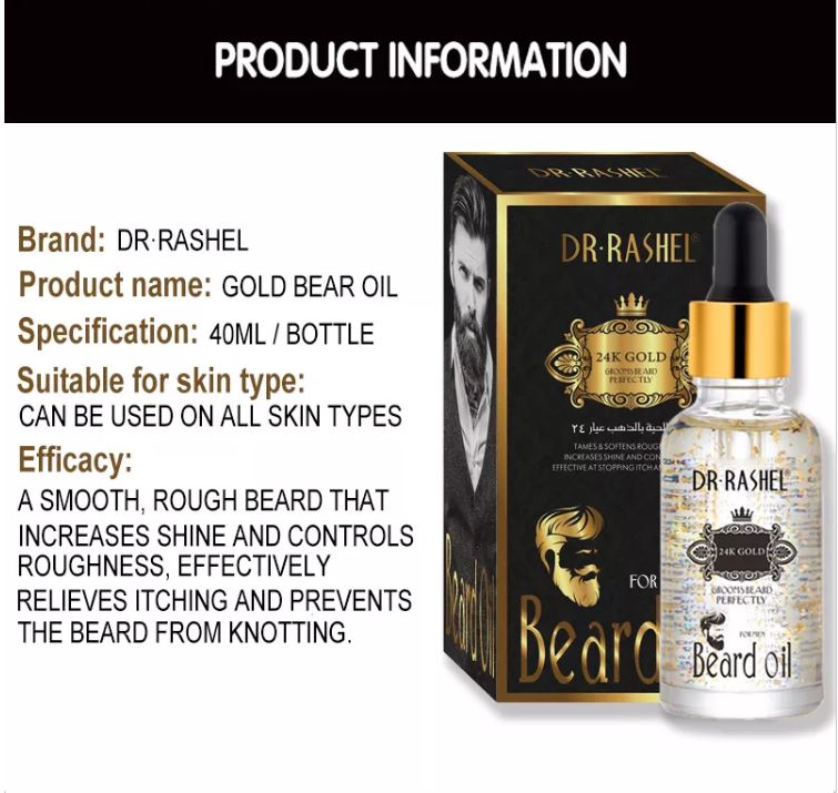 Beard Oil 24K Gold - Image 8