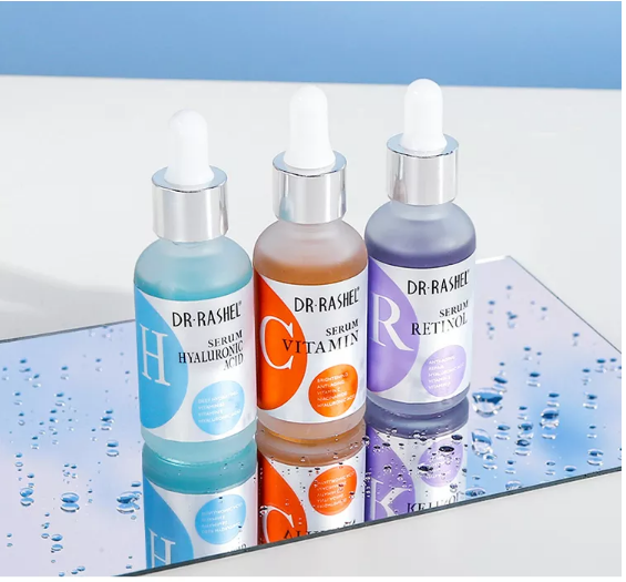 Facial Serum Set(3 Pack) + VC Day Cream & Retinol Night Cream (2 Pack) - Image 10