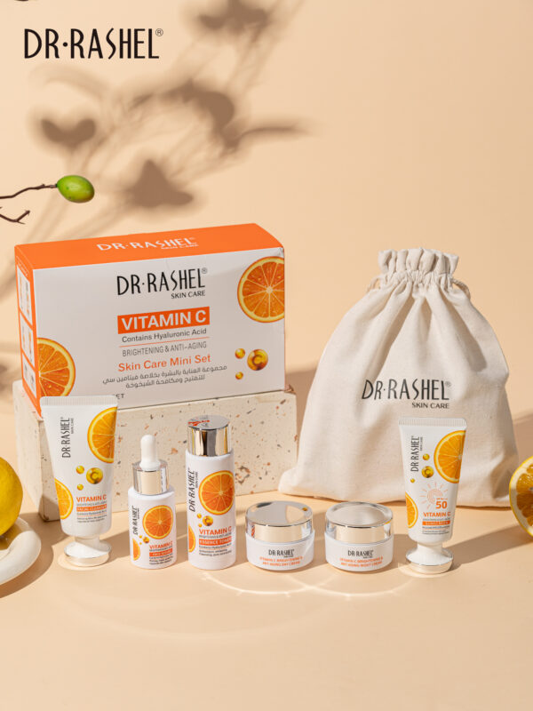 Vitamin C Skin Care Mini Set (6pc) - Image 6