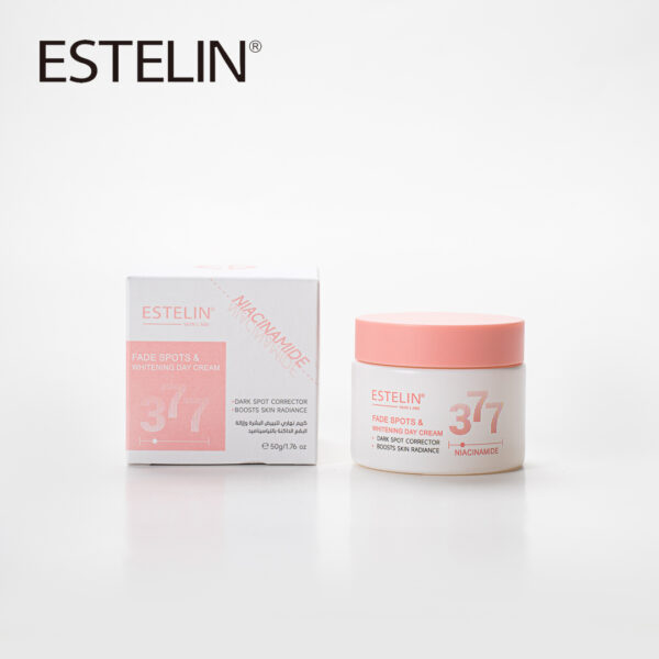 Estelin Niacinamide 377 Day Cream – Fade Spots & Whitening Moisturizer with SPF (50g)