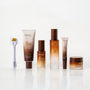 Dr Rashel Snail & Collagen Firming Skincare Kit with derma roller