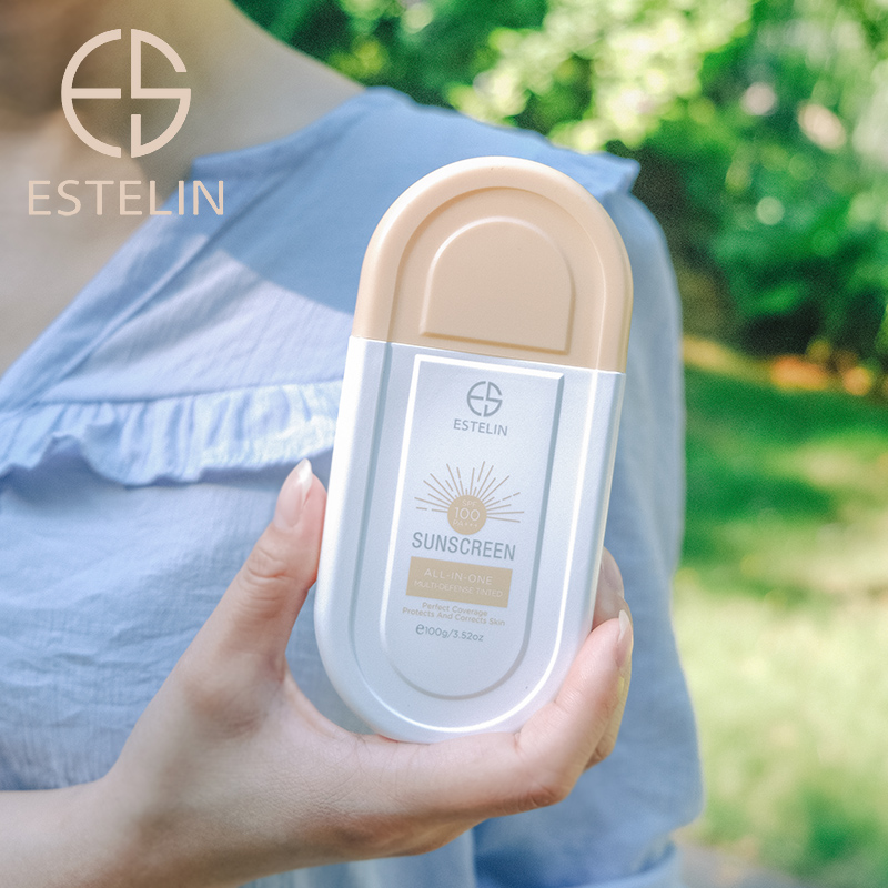 Estelin Tinted Sunscreen SPF 100 (100g) - Image 6