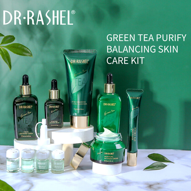 Dr Rashel Green Tea Purify Balancing Skin Care Set - Image 2