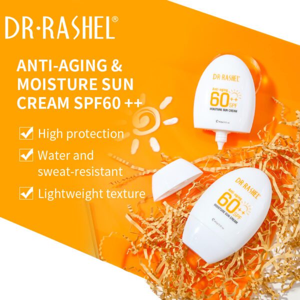 Moisture Sun Cream Anti-Aging Spf 60 (60g) - Image 9
