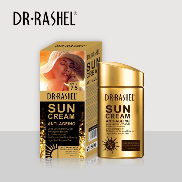 Sun Cream Anti-Aging spf 75++ Gold - Image 3