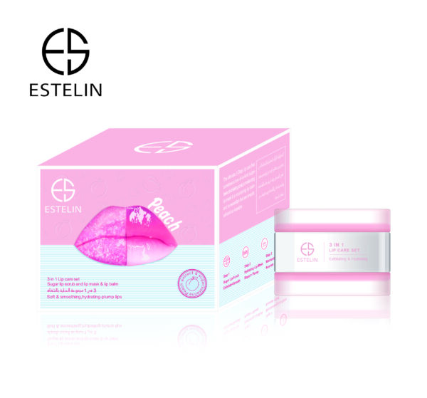 3-in-1 Lip Care Set (Peach)