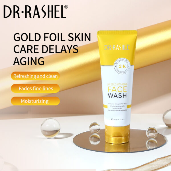 24K Gold Anti-Aging Face Wash - Image 4
