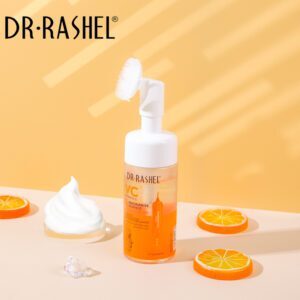 Dr Rashel VC Niacinamide Essence Cleansing Mousse 115ml with silicone brush