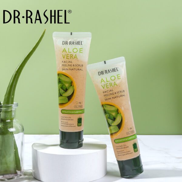 Aloe Vera Facial Peeling & Scrub - Image 4