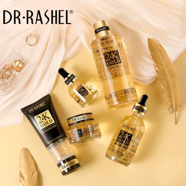 24K Gold Radiance & Anti-Aging Skin Care Series(5PC Set) - Image 6