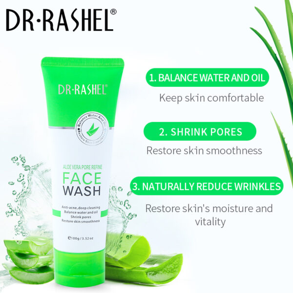 Aloe Vera Pore Refine Face Wash - Image 3