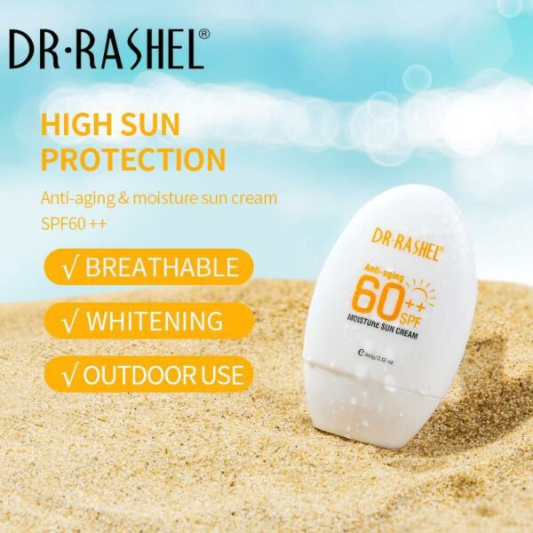 Moisture Sun Cream Anti-Aging Spf 60 (60g) - Image 4