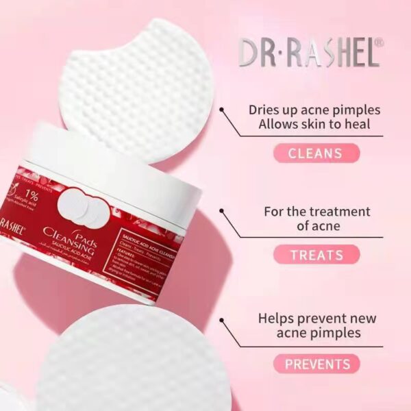 Salicylic Acid Acne Cleansing Pads(1%) - Image 2