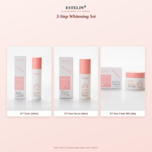 Estelin Niacinamide 377 3-Step Whitening Set