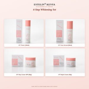 Estelin Niacinamide 377 4-Step Whitening Set