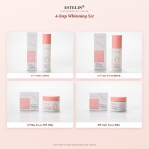 Estelin Niacinamide 377 4-Step Whitening Set