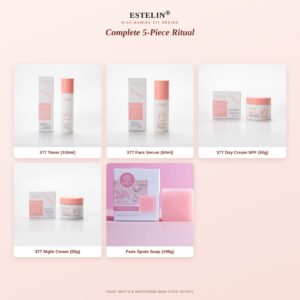 Estelin Niacinamide Complete 5-Piece Ritual
