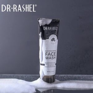 Dr Rashel Black Charcoal Purifying Face Wash tube