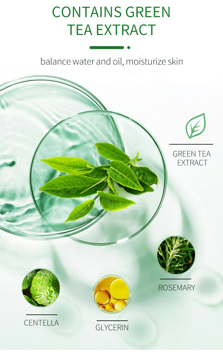 Green Tea Purify Soothing Sheet Mask - Image 6