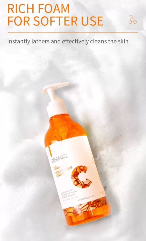 Vitamin C Exfoliating Silky Shower Gel - Image 8