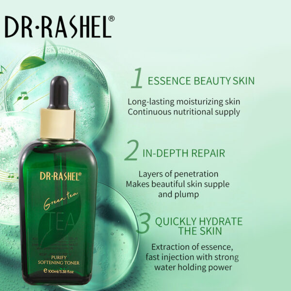 Green Tea Purify Softening Toner 100ml - Image 3