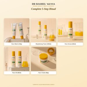 Turmeric Glow Brightening Complete 5-Step Ritual