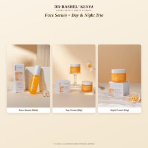 Vitamin C Advanced Brightening Face Serum + Day & Night Trio