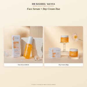 Vitamin C Advanced Brightening Face Serum + Day Cream Duo