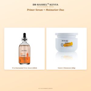 VC & Niacinamide Primer Serum + Moisturizer Duo
