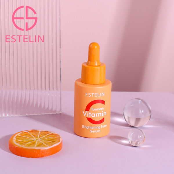 Estelin Vitamin C & Turmeric Brightening Face Serum (30ml) - Image 3