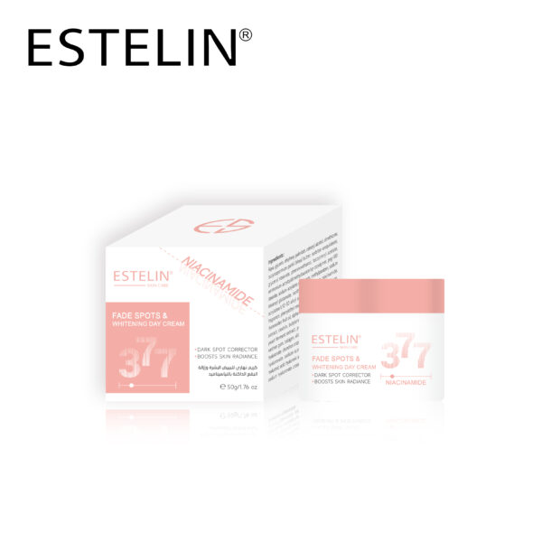 Estelin Niacinamide 377 Day Cream – Fade Spots & Whitening Moisturizer with SPF (50g) - Image 9