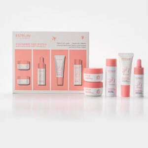 Estelin Niacinamide Fade Spots & Whitening Skin Care Travel Set (5pcs/set)