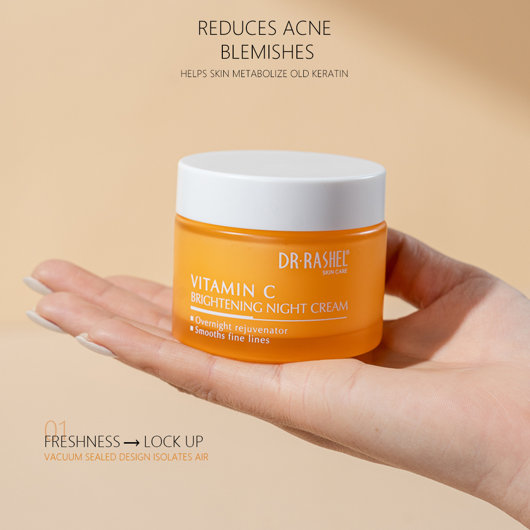Vitamin C Brightening Night Cream 50g | Dr Rashel Kenya - Image 3