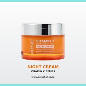 Dr Rashel Vitamin C Night Cream on white background