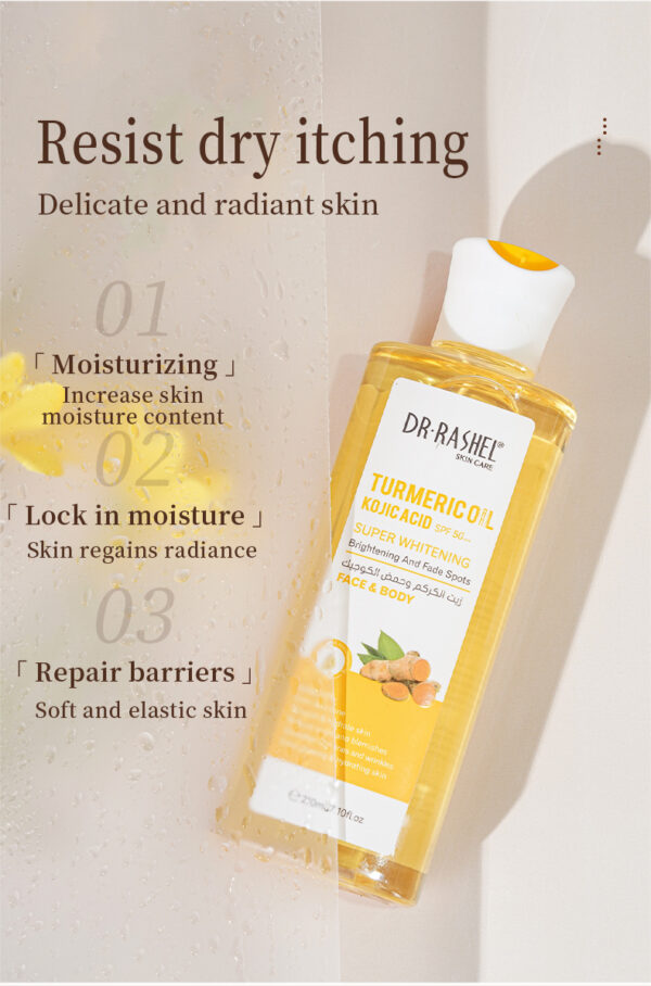 Kojic Acid & Turmeric Oil (210ml) - Image 9