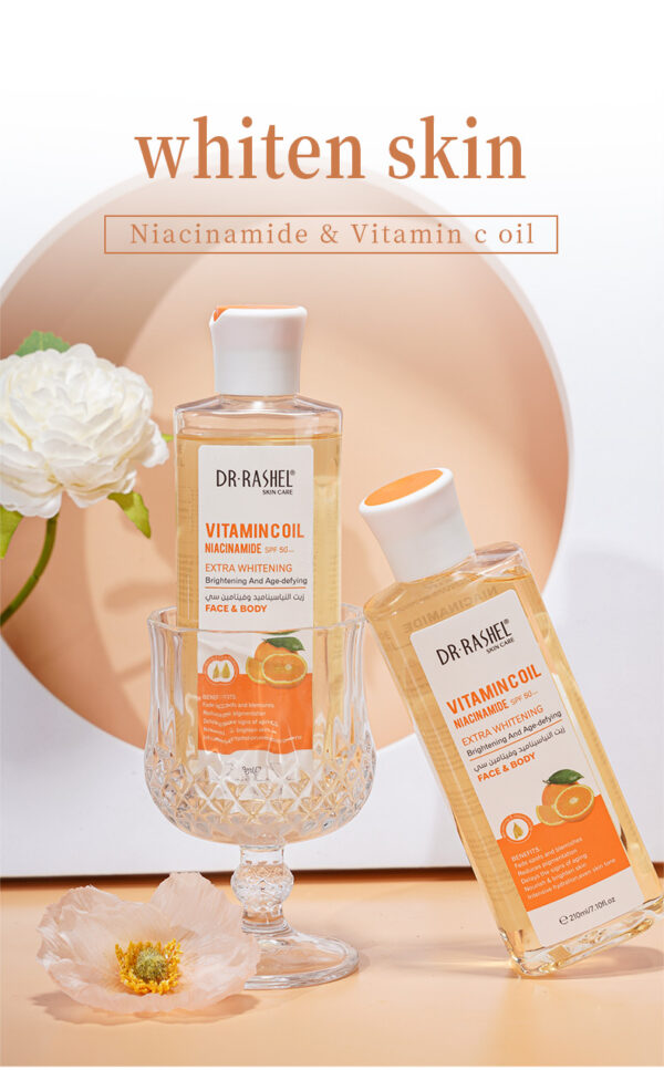 Vitamin C & Niacinamide Oil (210ml) - Image 7