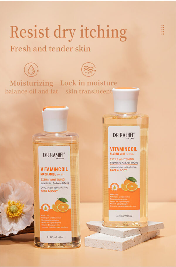 Vitamin C & Niacinamide Oil (210ml) - Image 8