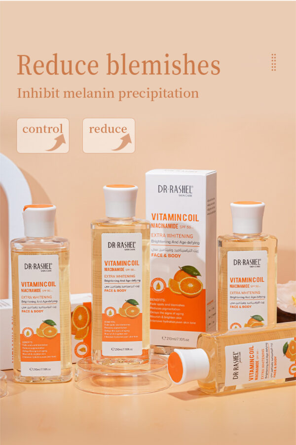 Vitamin C & Niacinamide Oil (210ml) - Image 9